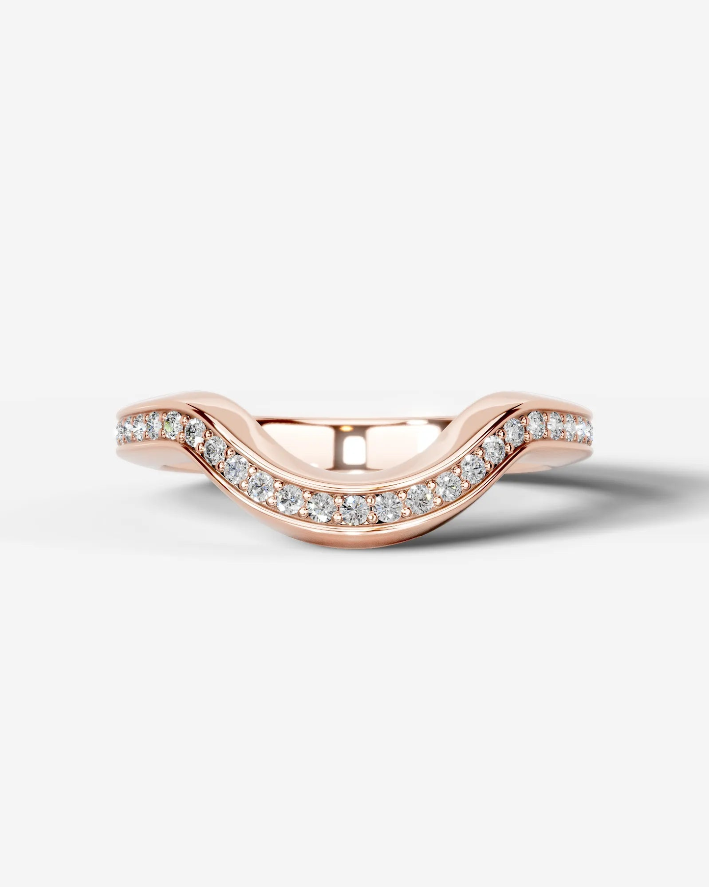 Lucy Lab Grown Round Diamond Wedding Ring - Rose Gold - 18K - 6ct