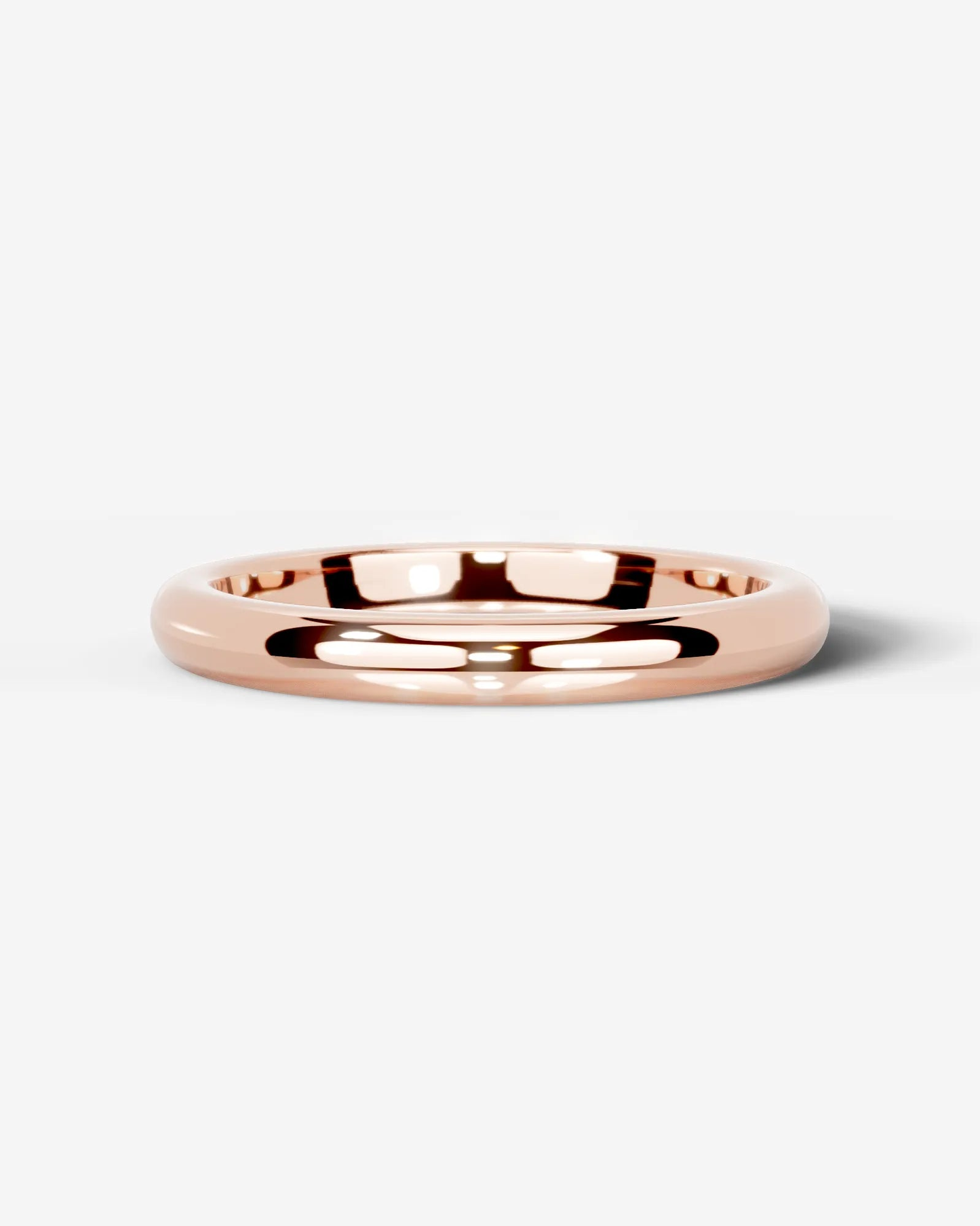 Max Wedding Ring Lab Grown Round Diamond Wedding Ring - Rose Gold - 18K - 6ct