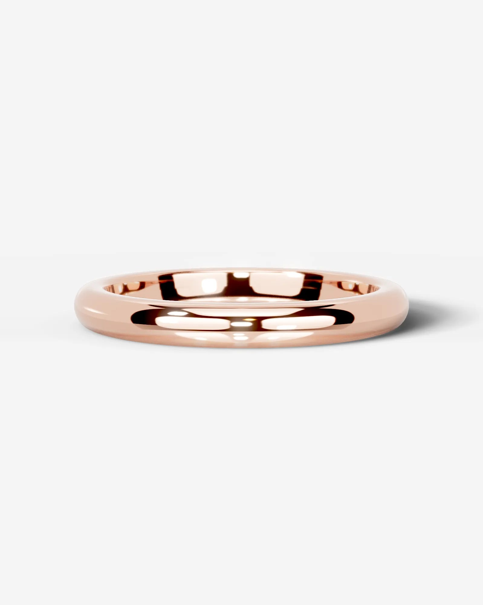 Max Wedding Ring Lab Grown Round Diamond Wedding Ring - Rose Gold - 18K - 6ct
