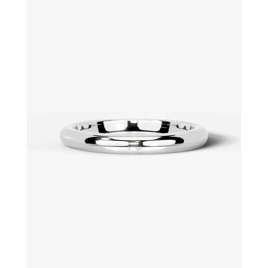 Max Wedding Ring Lab Grown Round Diamond Wedding Ring - White Gold