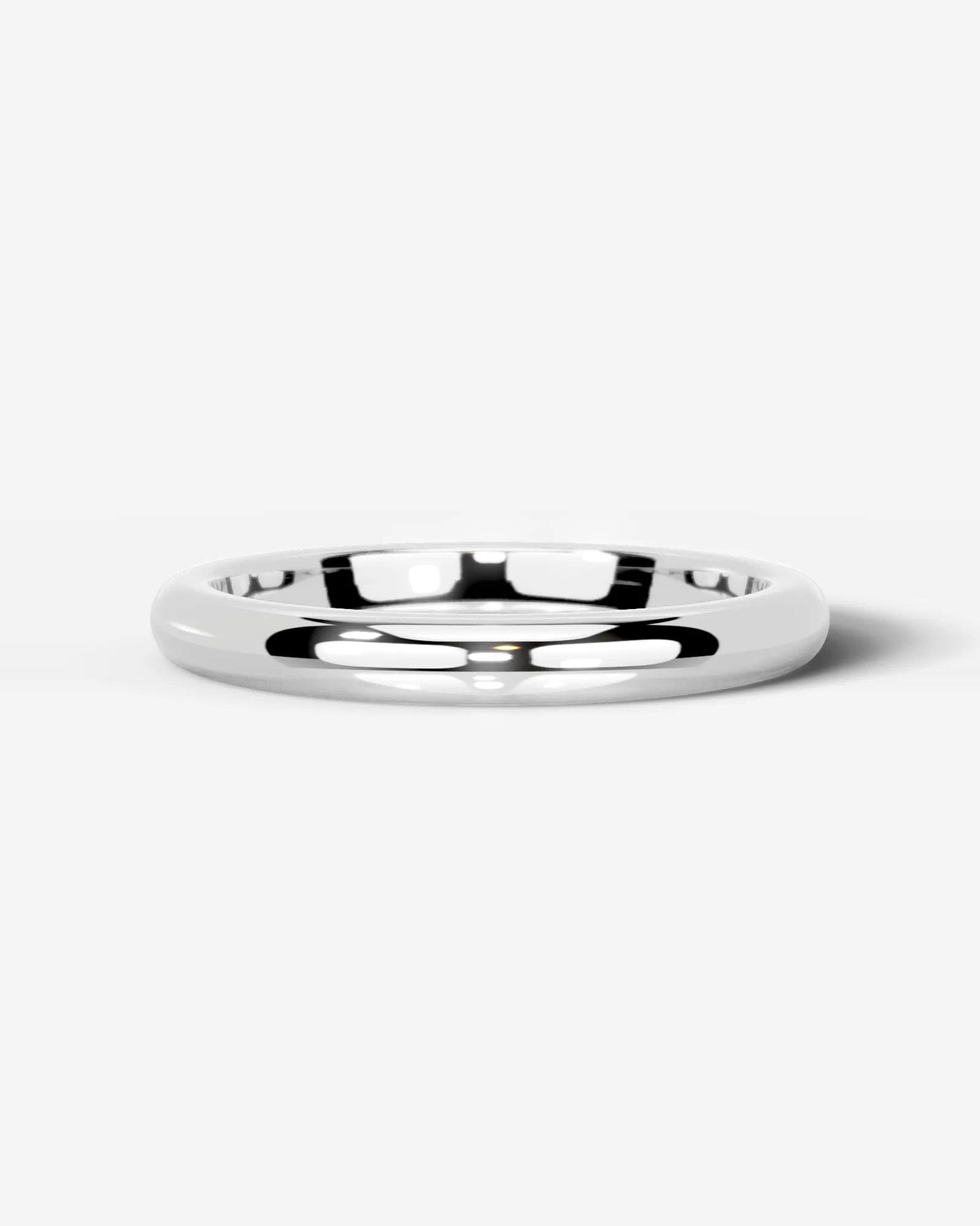Max Wedding Ring Lab Grown Round Diamond Wedding Ring - White Gold