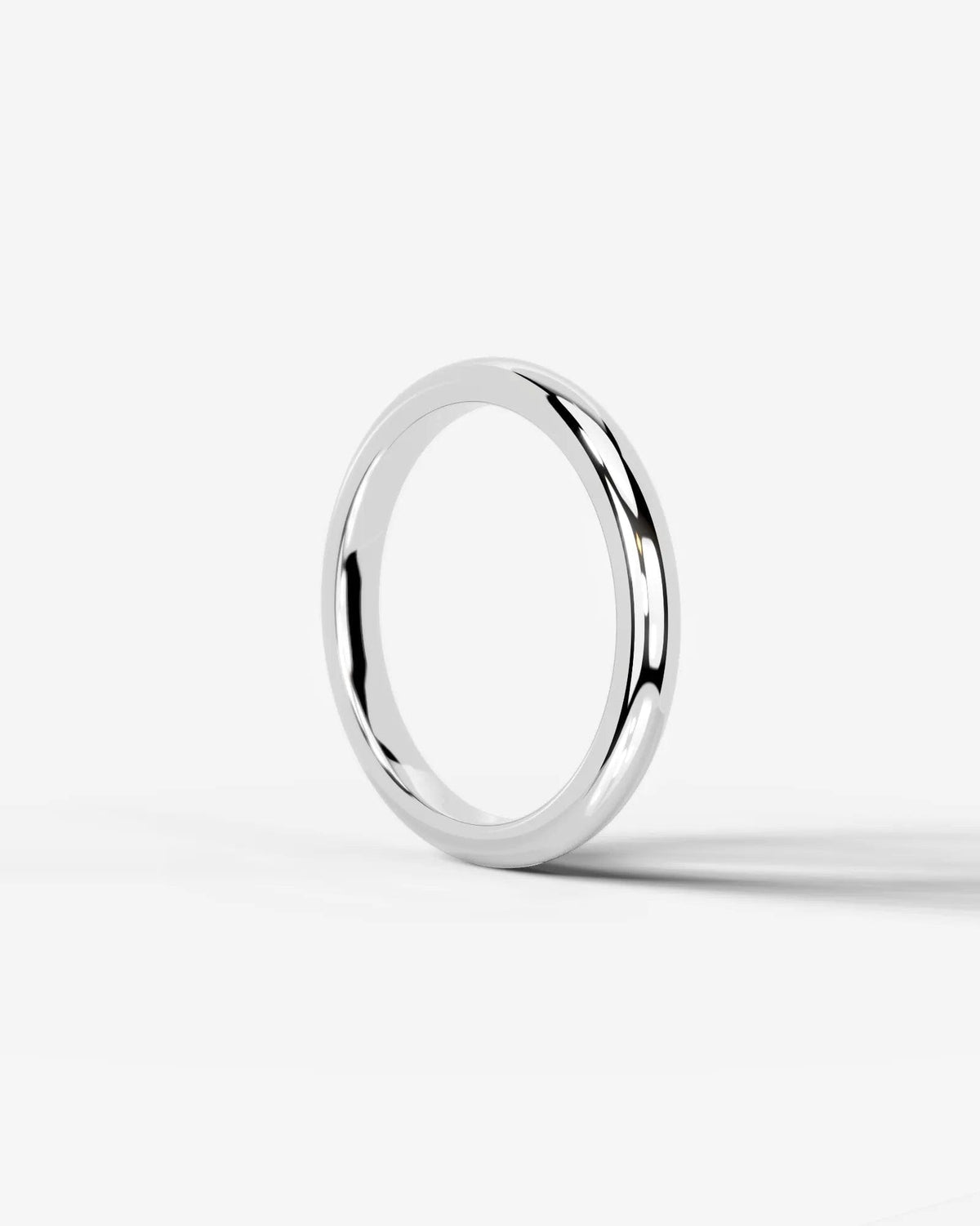 Max Wedding Ring Lab Grown Round Diamond Wedding Ring - White Gold