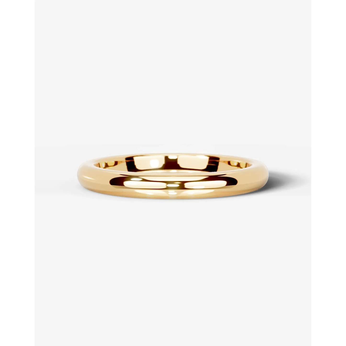 Max Wedding Ring Lab Grown Round Diamond Wedding Ring - Yellow Gold - 18K - 4ct