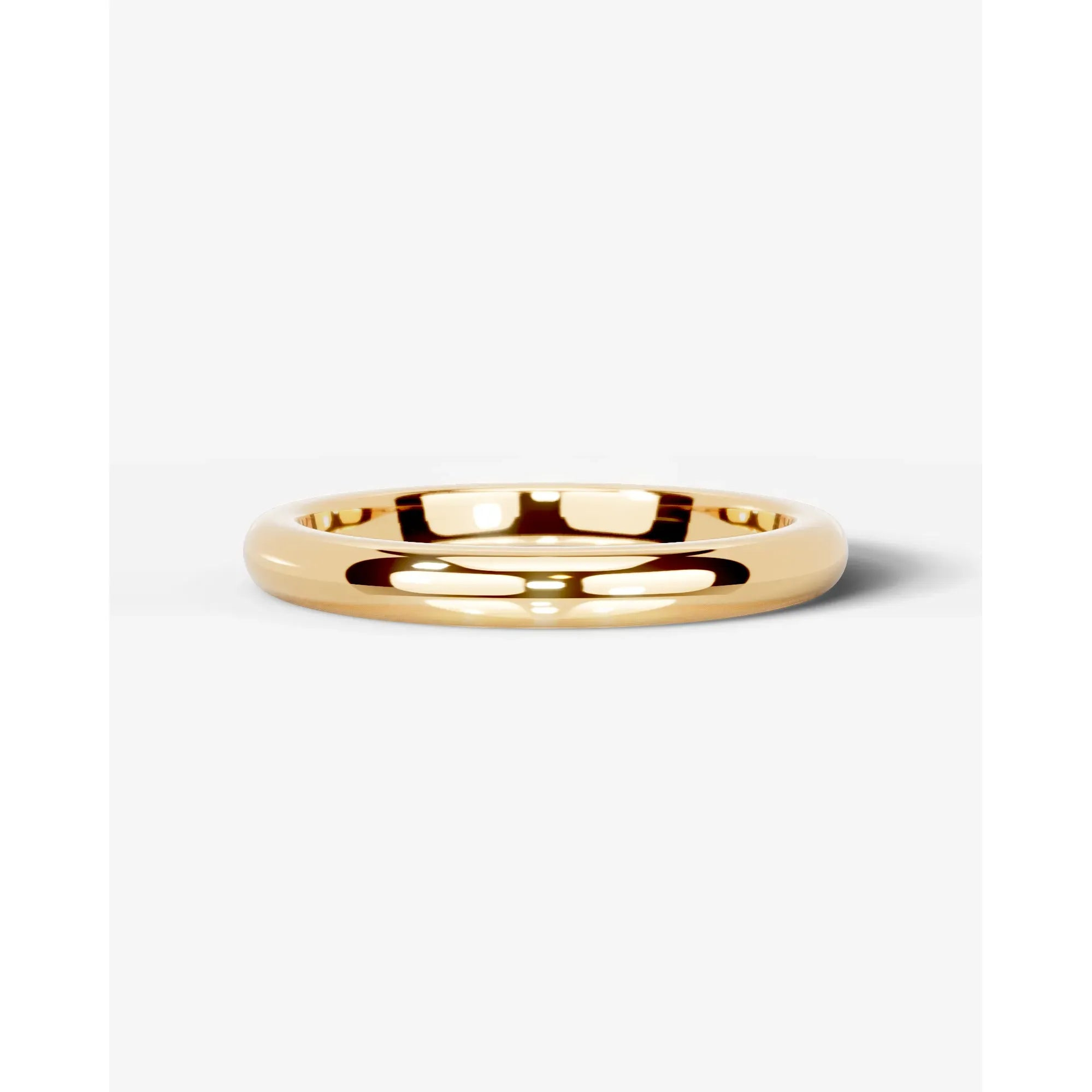 Max Wedding Ring Lab Grown Round Diamond Wedding Ring - Yellow Gold - 18K - 4ct