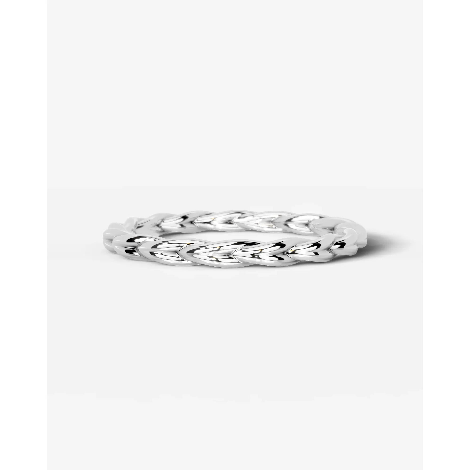 Milani Wedding Band Lab Grown W Diamond Wedding Ring - White Gold - 18K - 5ct