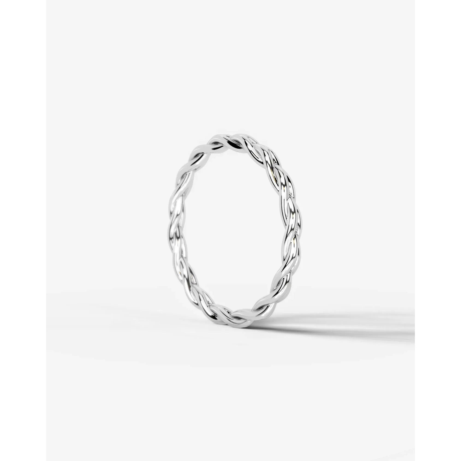 Milani Wedding Band Lab Grown W Diamond Wedding Ring - White Gold - 18K - 6ct