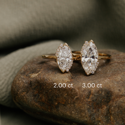 The Sage Marquise Ring