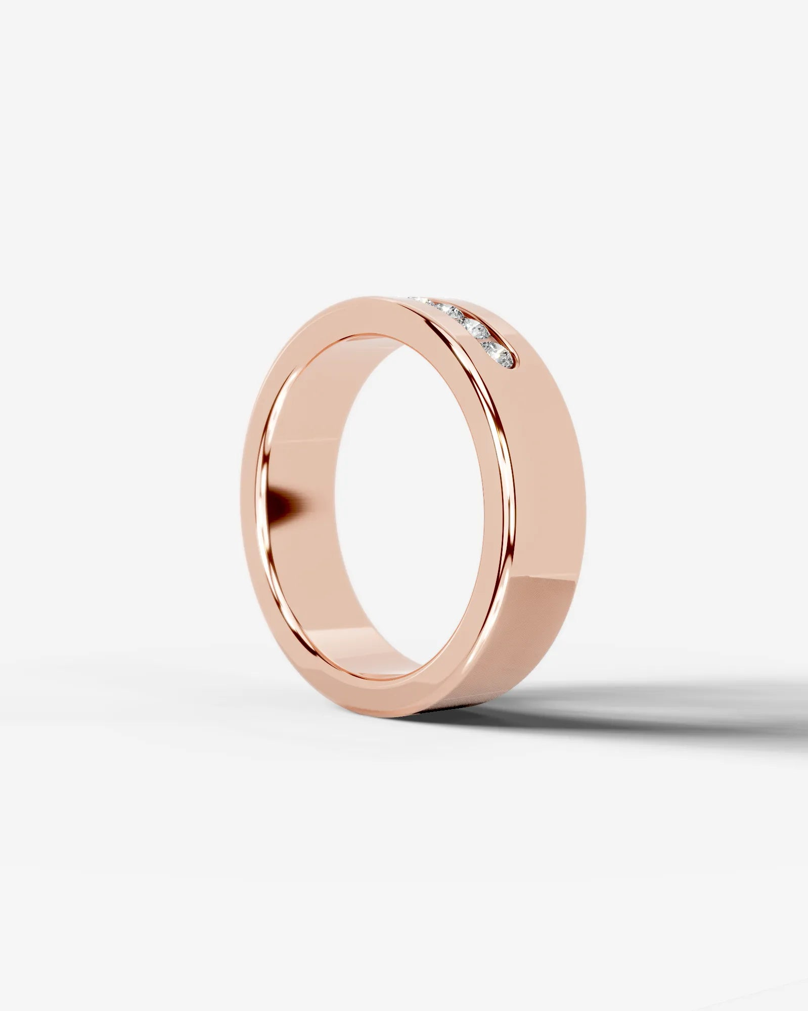 Nicky Lab Grown Round Diamond Wedding Ring - Rose Gold - 18K - 2ct