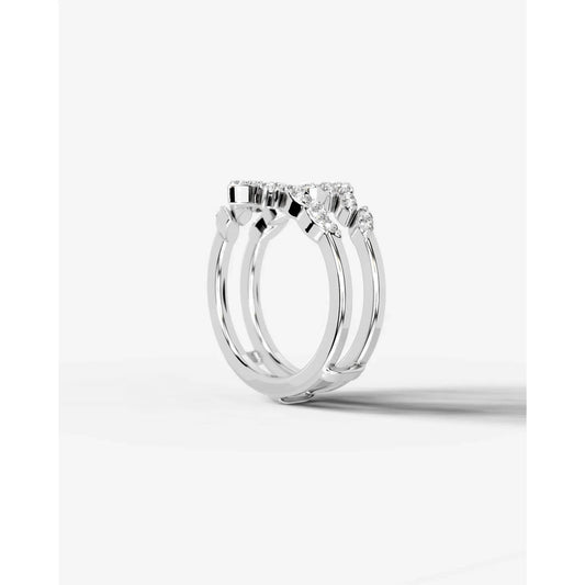 Nikita Lab Grown Round Diamond Wedding Ring - Platinum