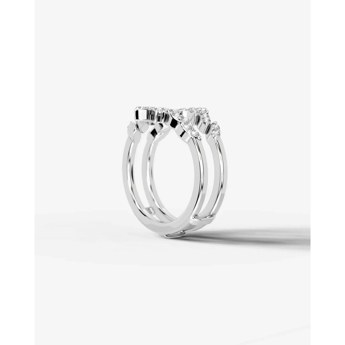 Nikita Lab Grown Round Diamond Wedding Ring - Platinum - 5ct