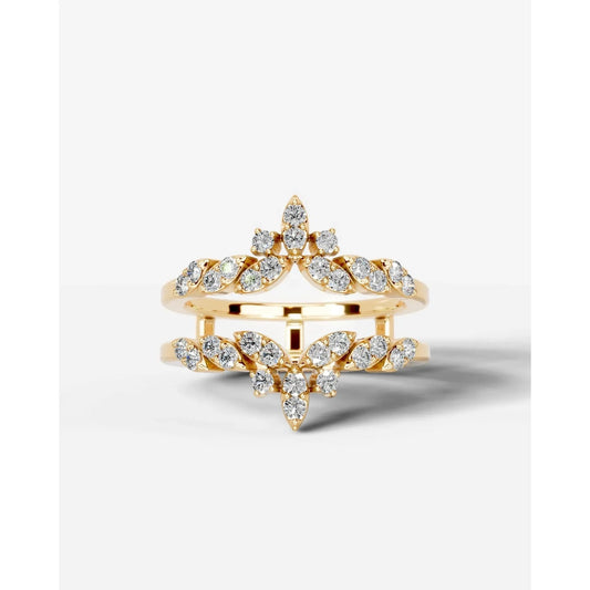 Nikita Lab Grown Round Diamond Wedding Ring - Yellow Gold