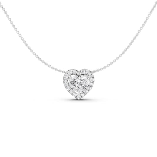 Heart Halo Necklace