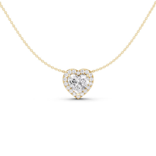 Heart Halo Necklace