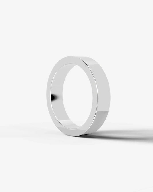 Peter Wedding Band Lab Grown Diamond Wedding Ring - Platinum