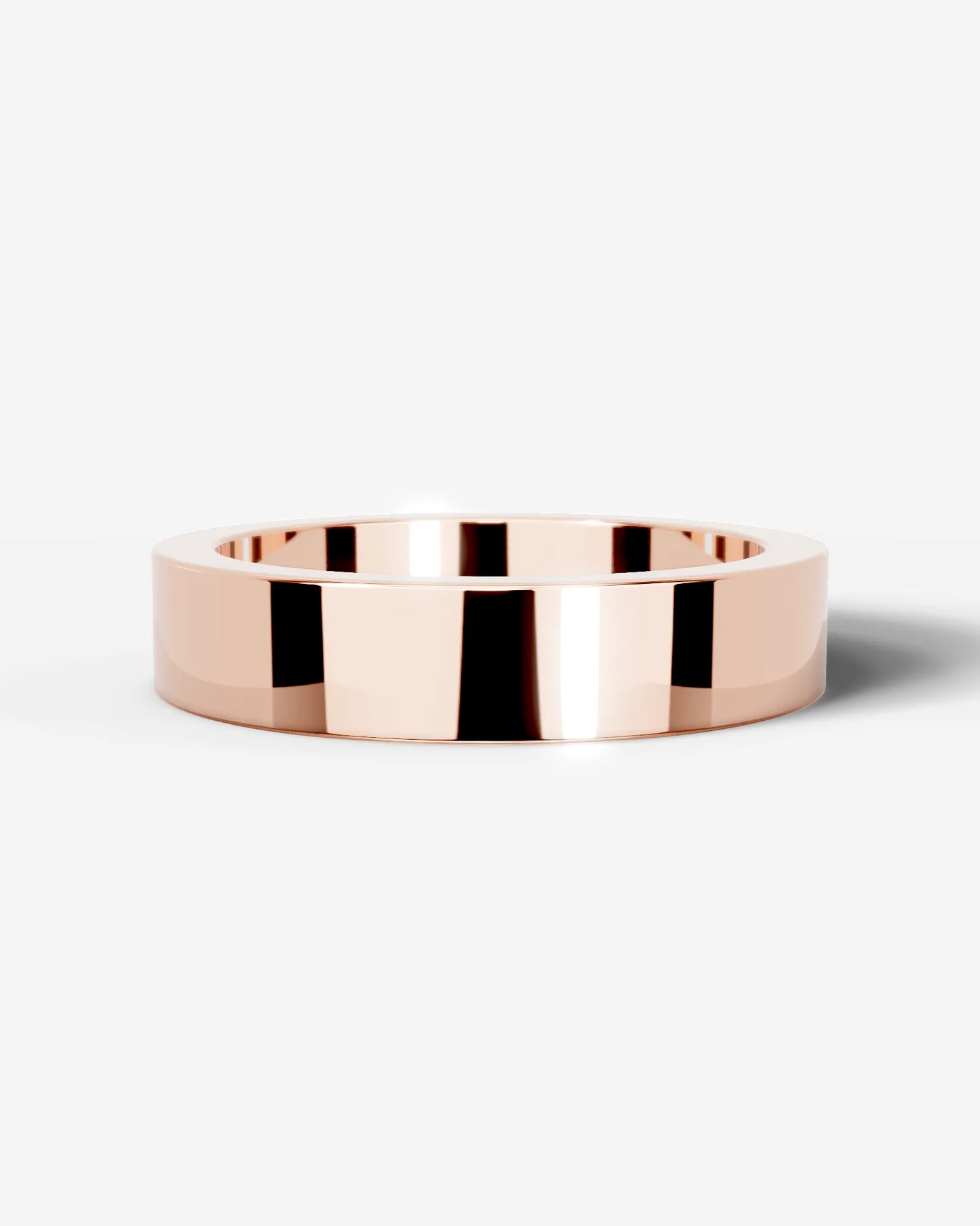 Peter Wedding Band Lab Grown R Diamond Wedding Ring - Rose Gold - 18K - 6ct