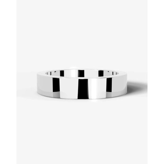 Peter Wedding Band Lab Grown W Diamond Wedding Ring - White Gold
