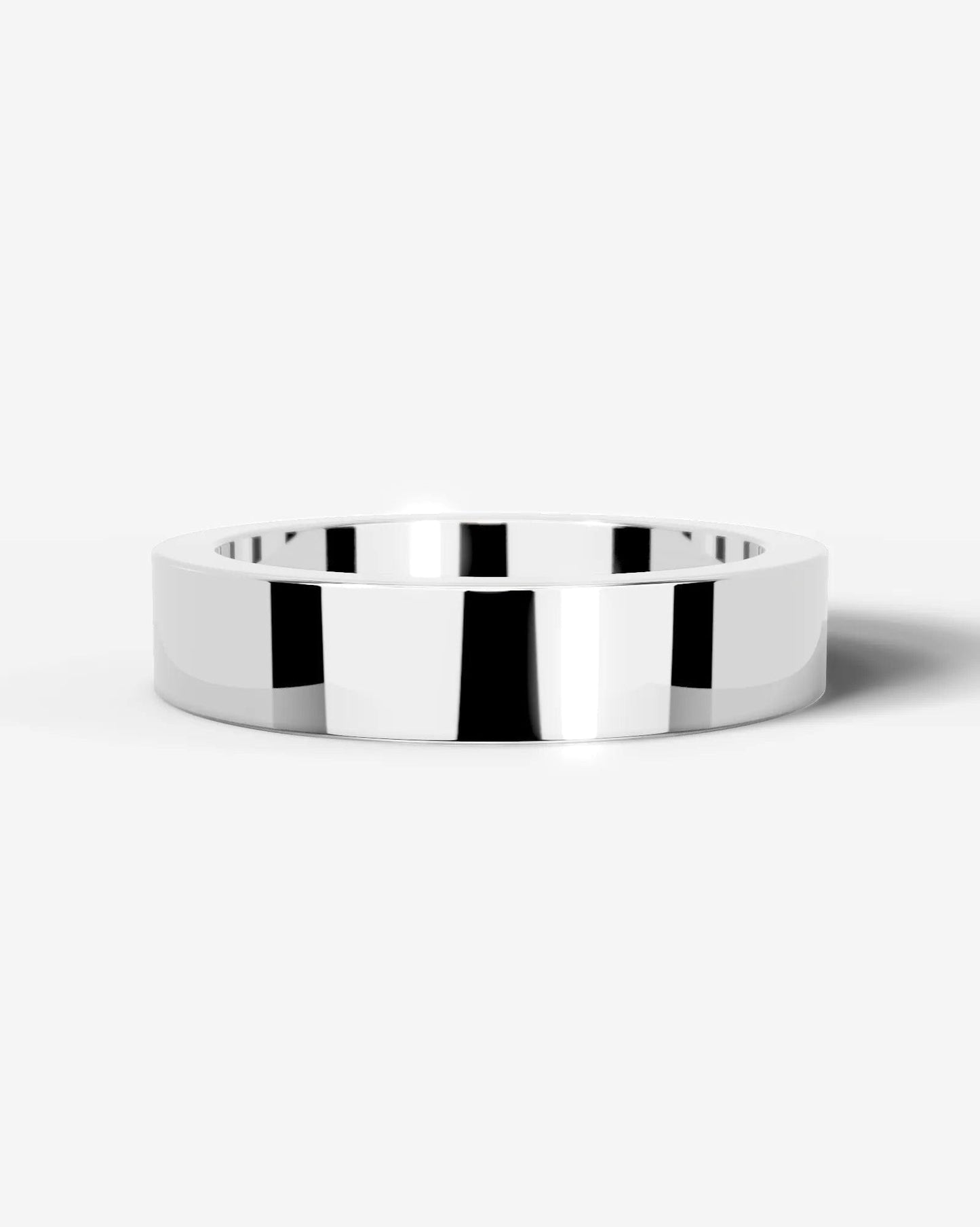 Peter Wedding Band Lab Grown W Diamond Wedding Ring - White Gold