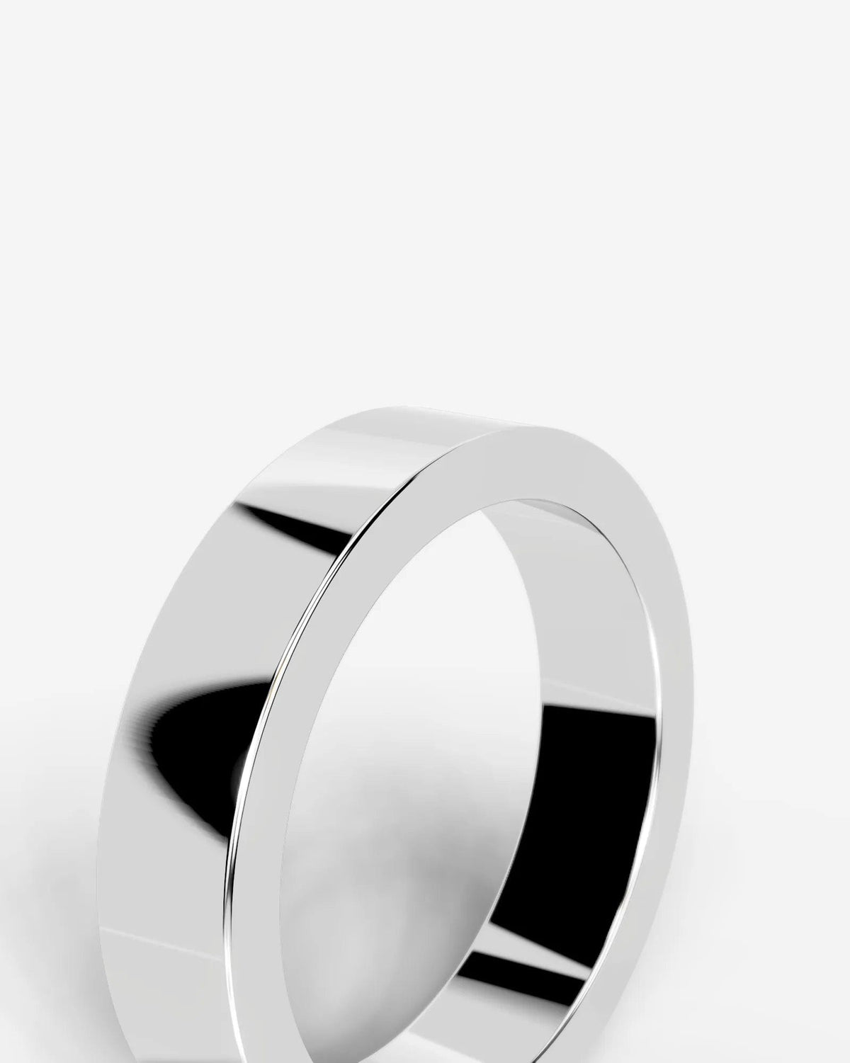 Peter Wedding Band Lab Grown W Diamond Wedding Ring - White Gold