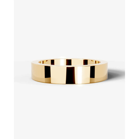 Peter Wedding Band Lab Grown Y Diamond Wedding Ring - Yellow Gold