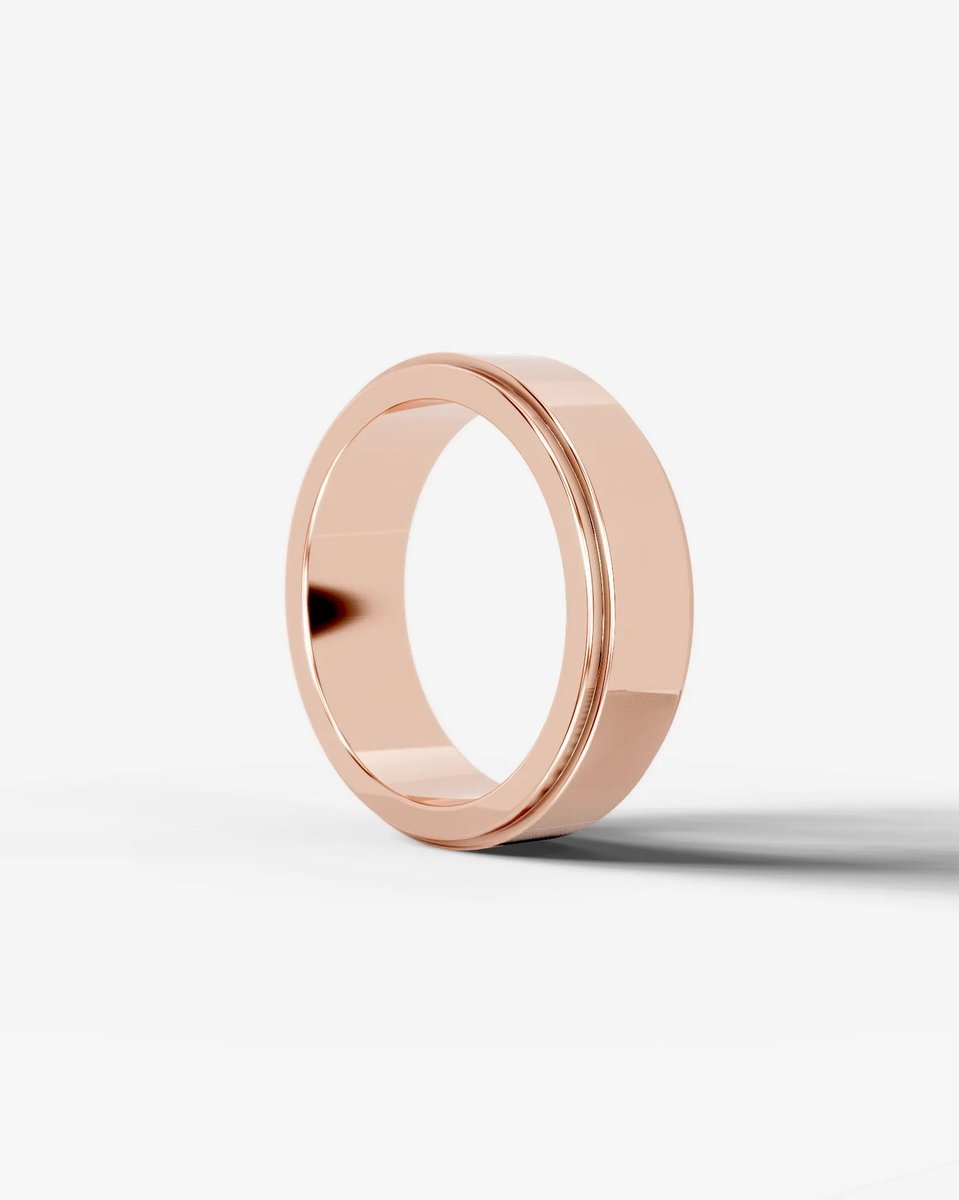 Pierre Wedding Band Lab Grown R Diamond Wedding Ring - Rose Gold