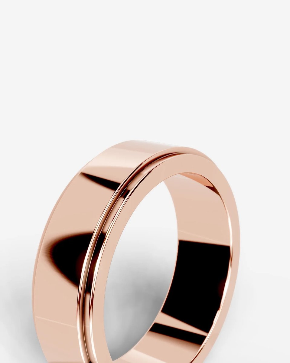 Pierre Wedding Band Lab Grown R Diamond Wedding Ring - Rose Gold