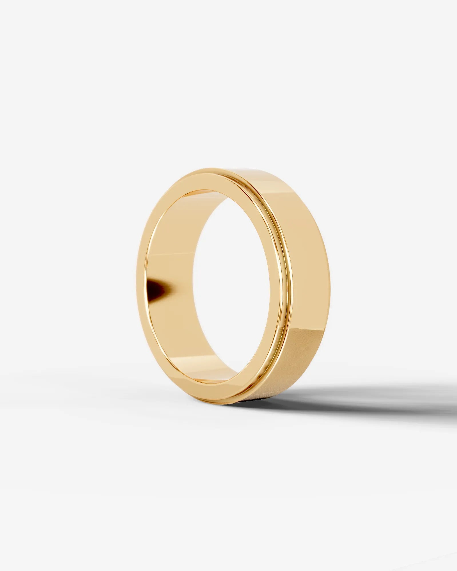 Pierre Wedding Band Lab Grown Y Diamond Wedding Ring - Yellow Gold - 18K - 2ct