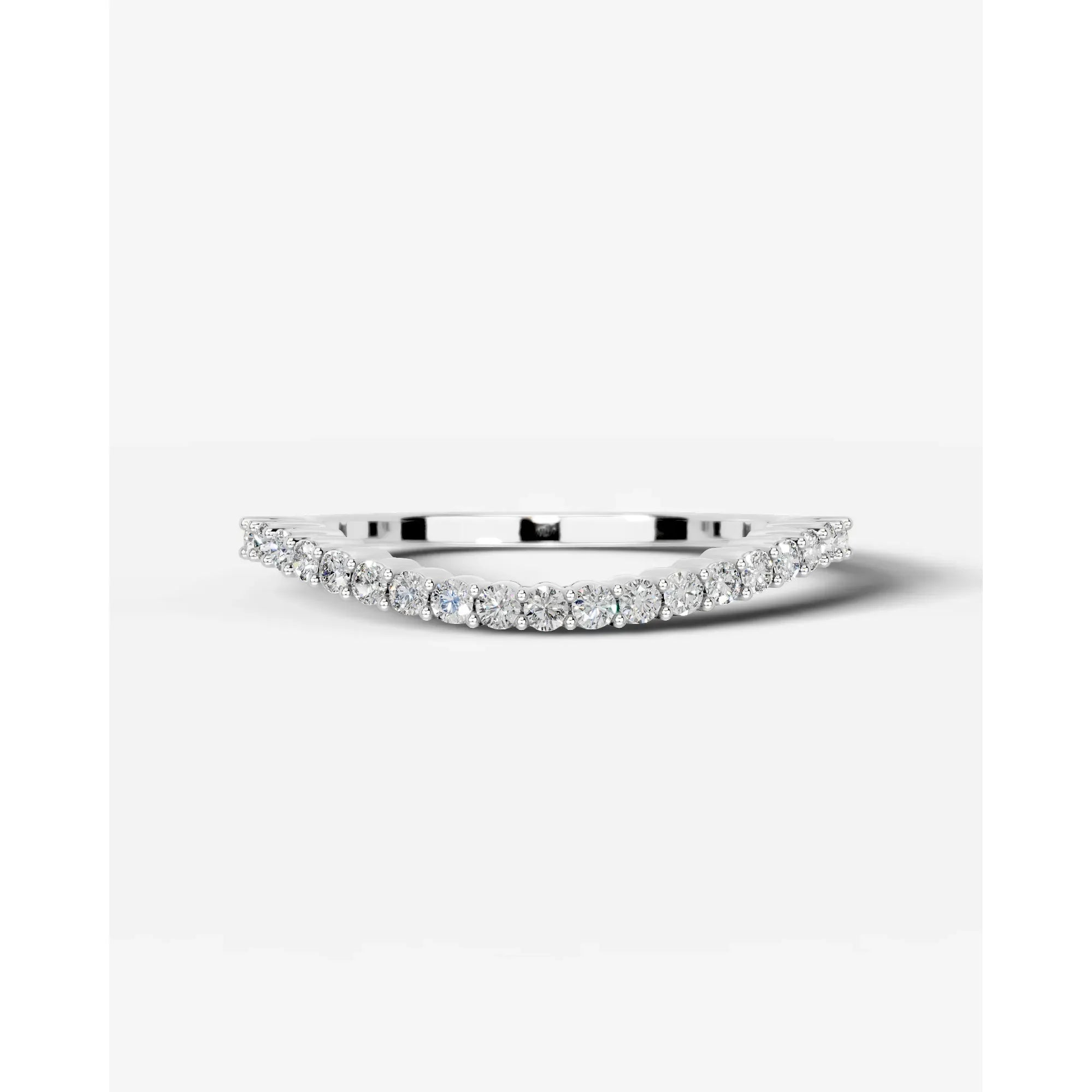Rowan Lab Grown Round Diamond Wedding Ring - Platinum - 4ct