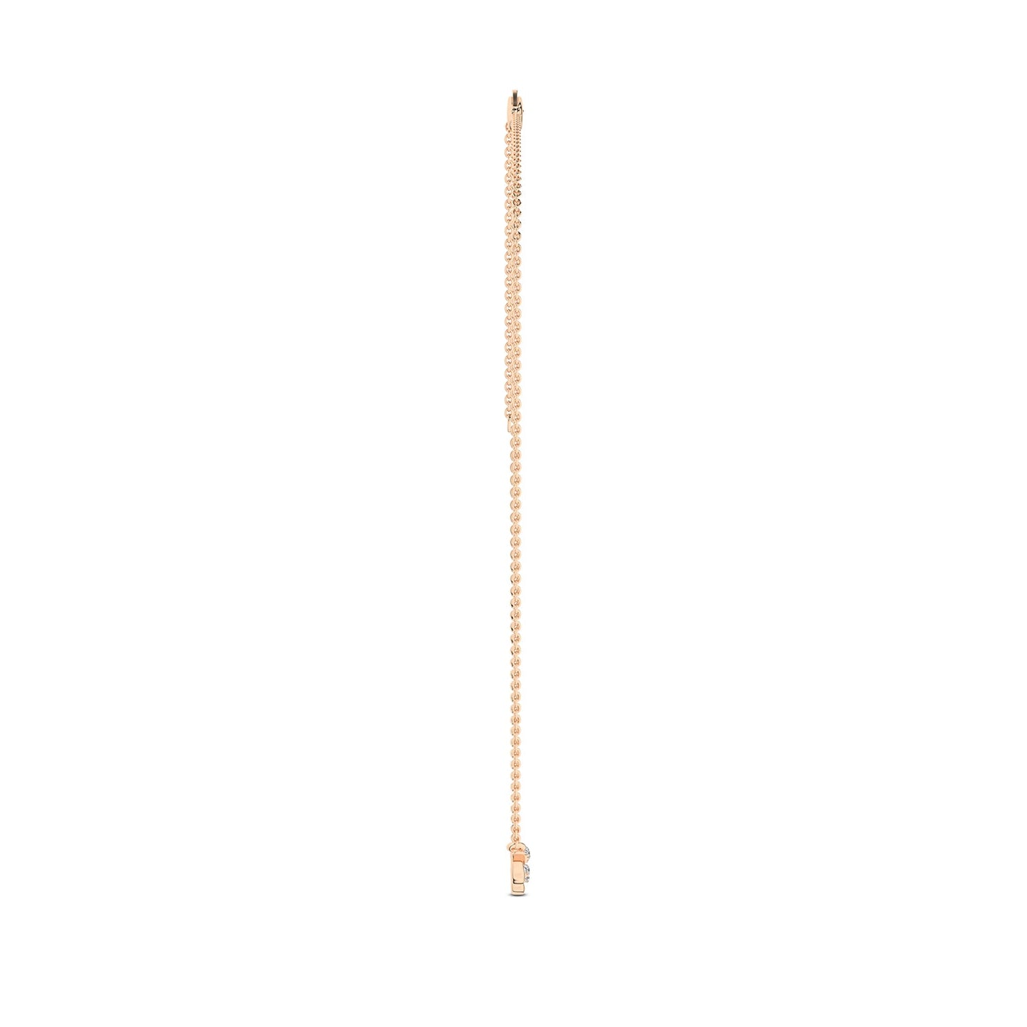 Together Forever 4-Gold Links Diamond Necklace