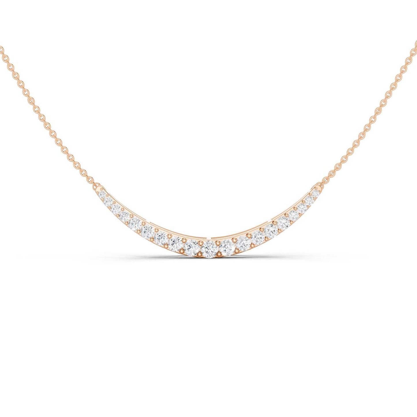 Graduated Diamond Pendant