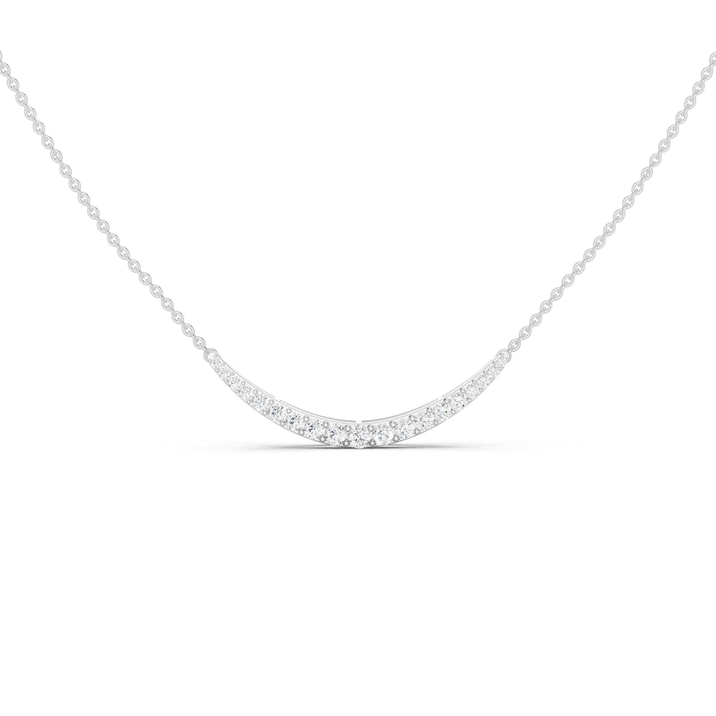 Graduated Diamond Pendant