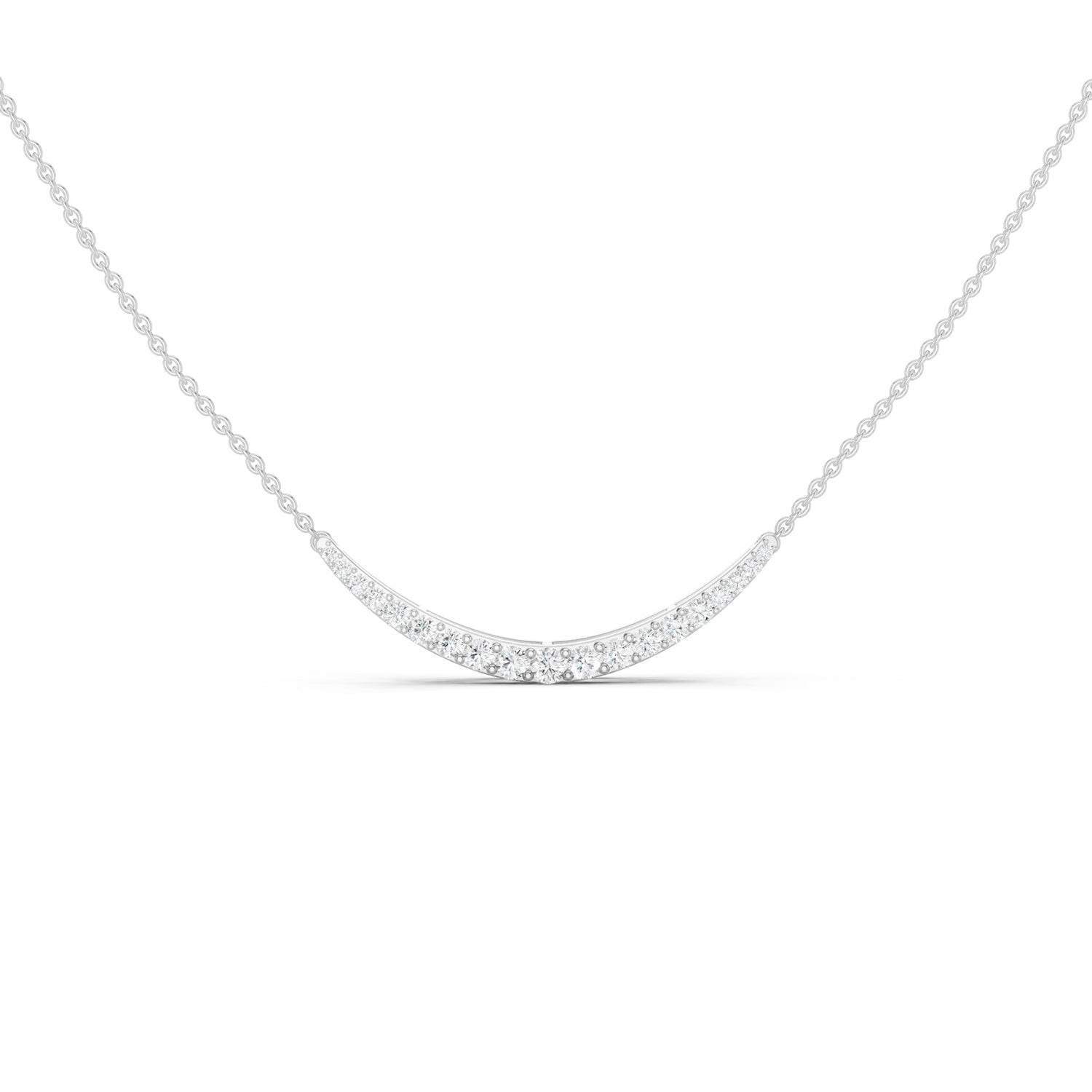 Graduated Diamond Pendant