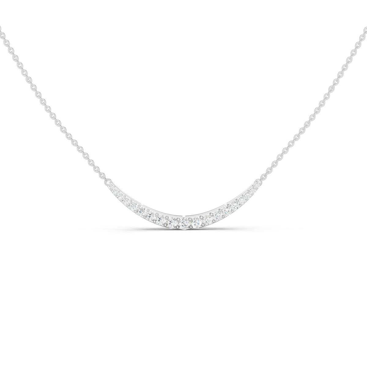 Graduated Diamond Pendant