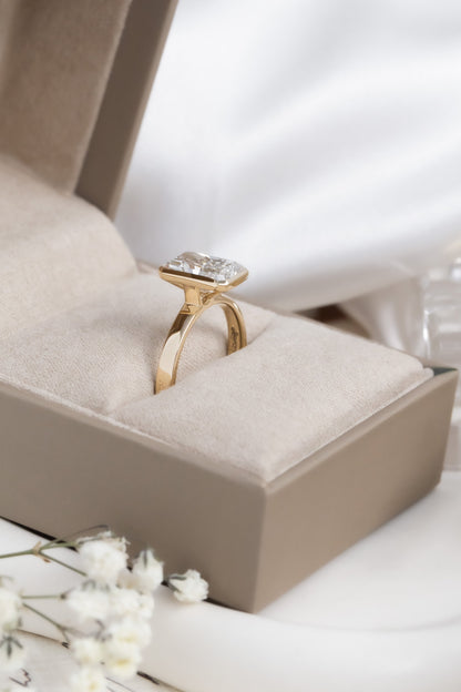 The Elena Radiant Cut Solitaire Ring