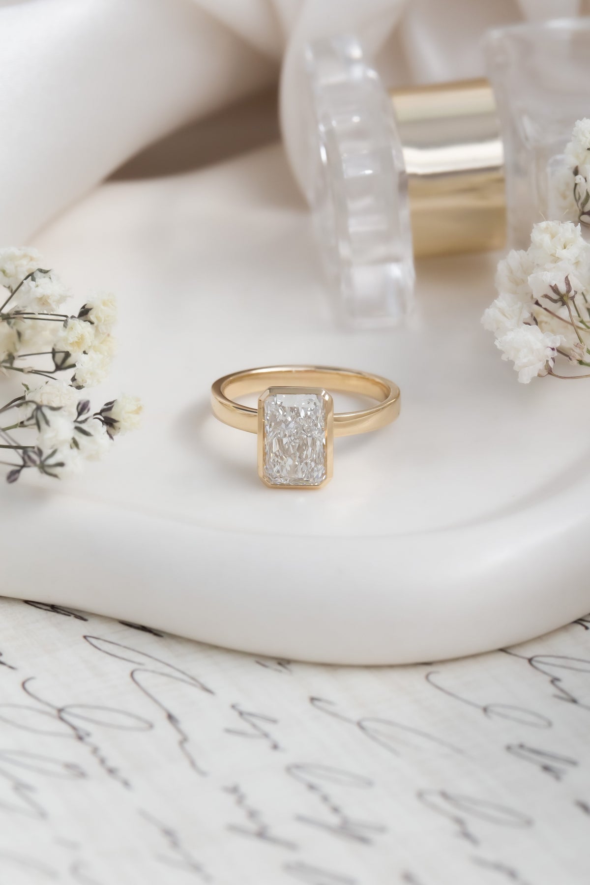 The Elena Radiant Cut Solitaire Ring