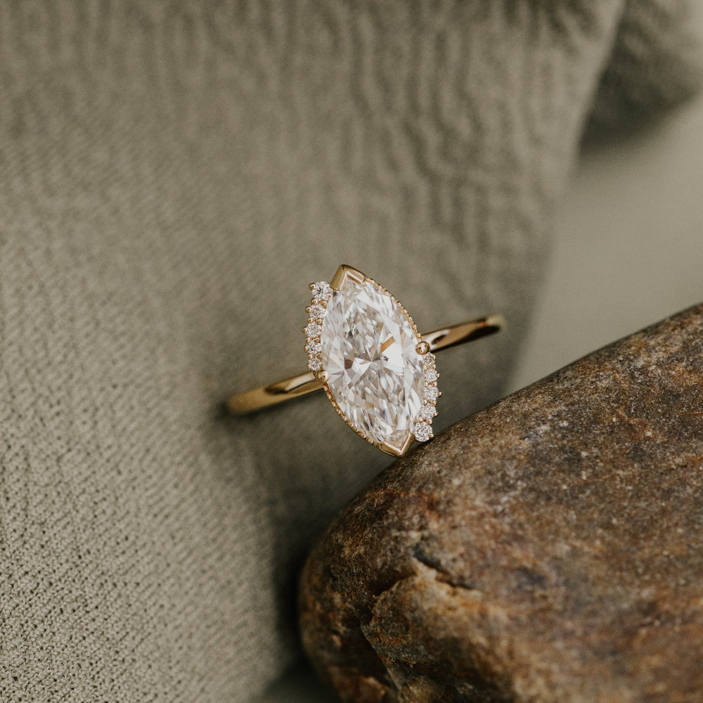 The Sage Marquise Ring