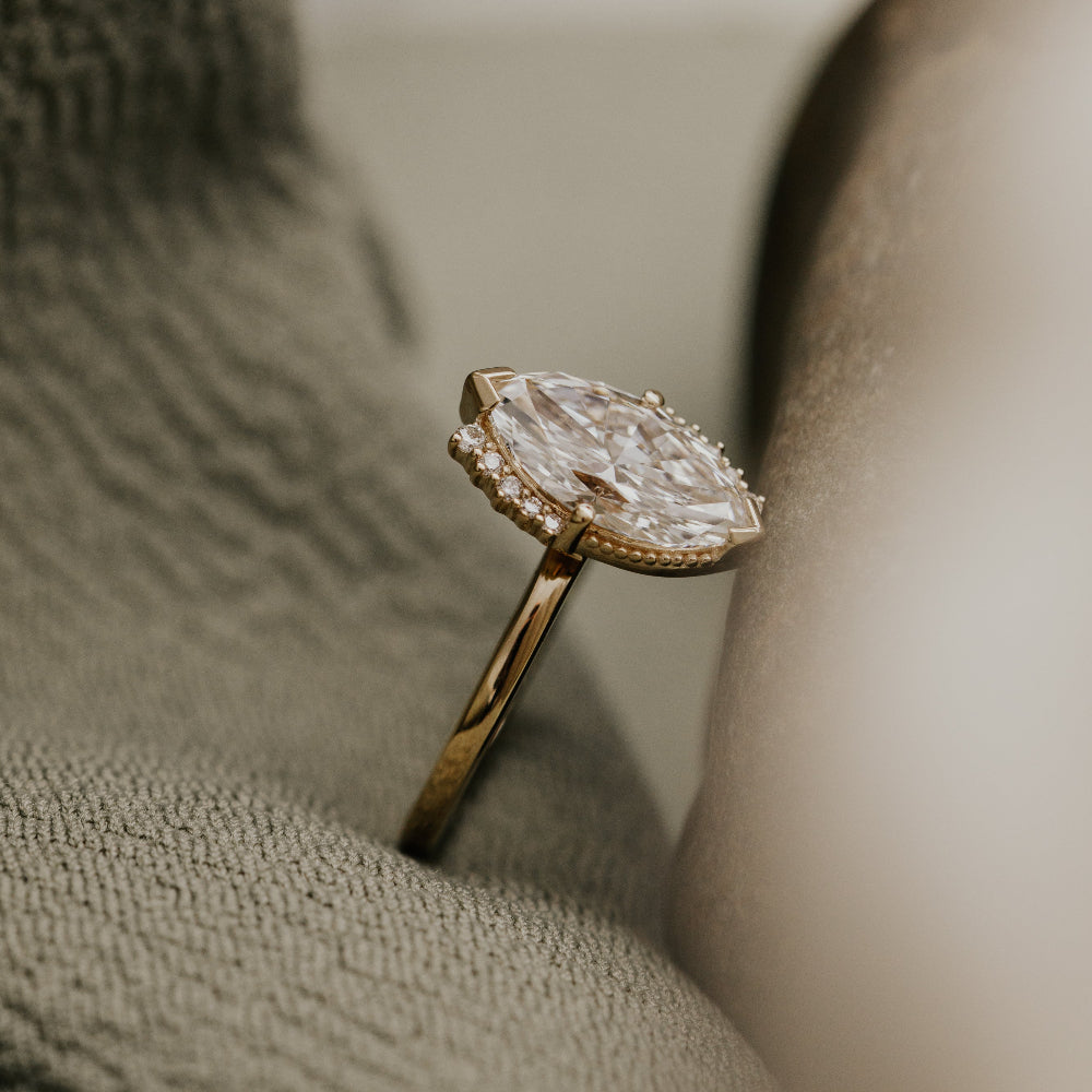 The Sage Marquise Ring