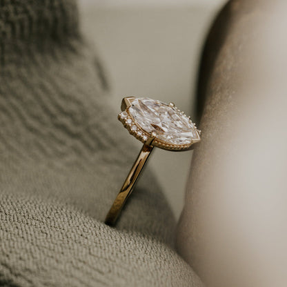 The Sage Marquise Ring