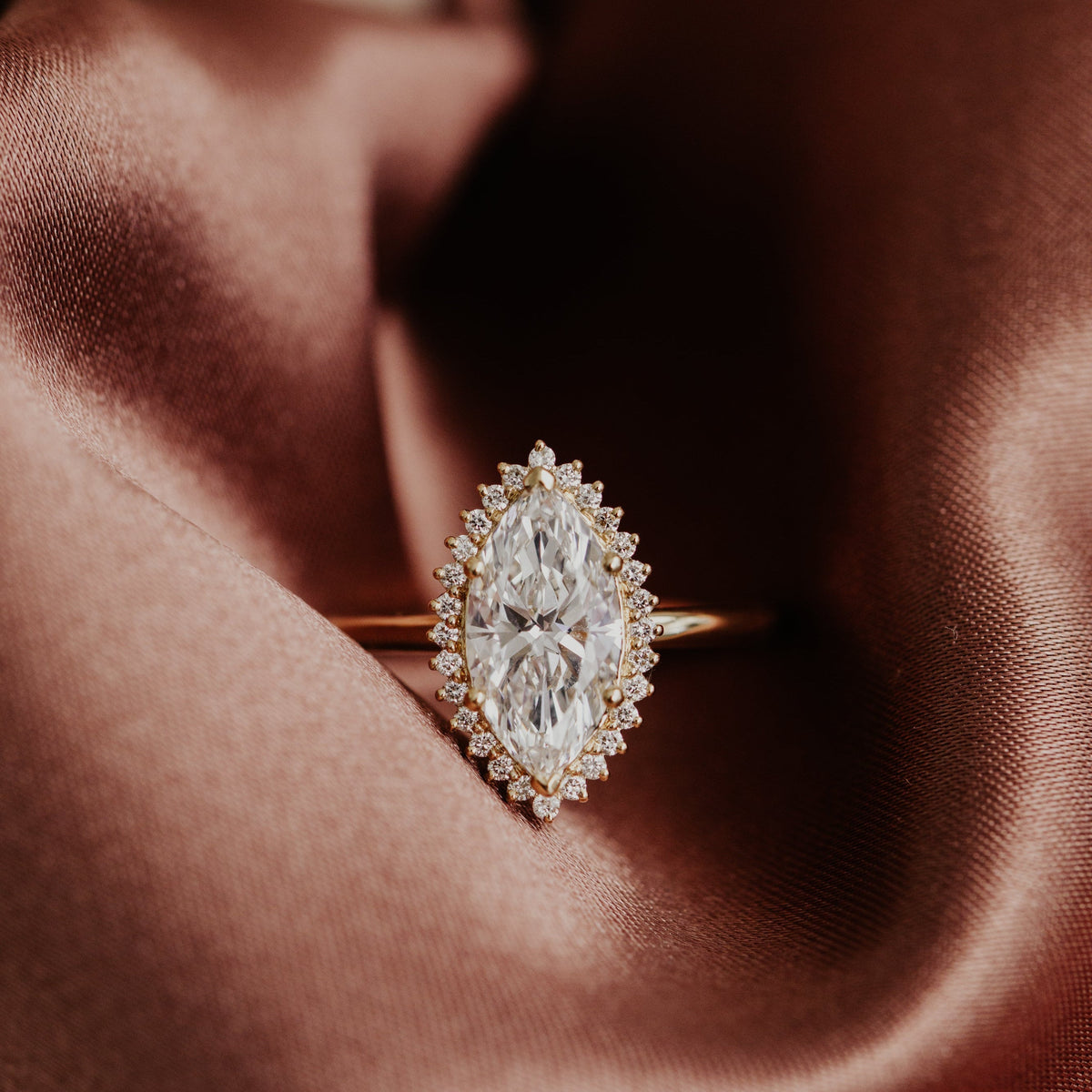 The Nova Marquise Ring