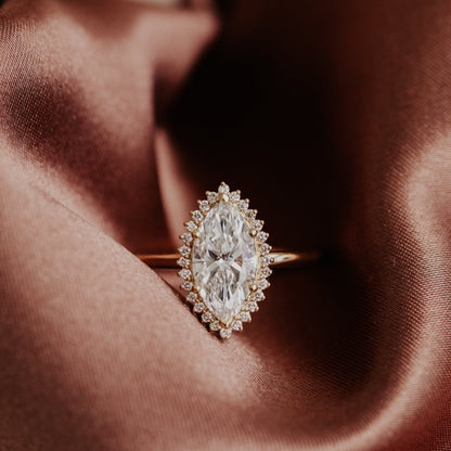 The Nova Marquise Ring
