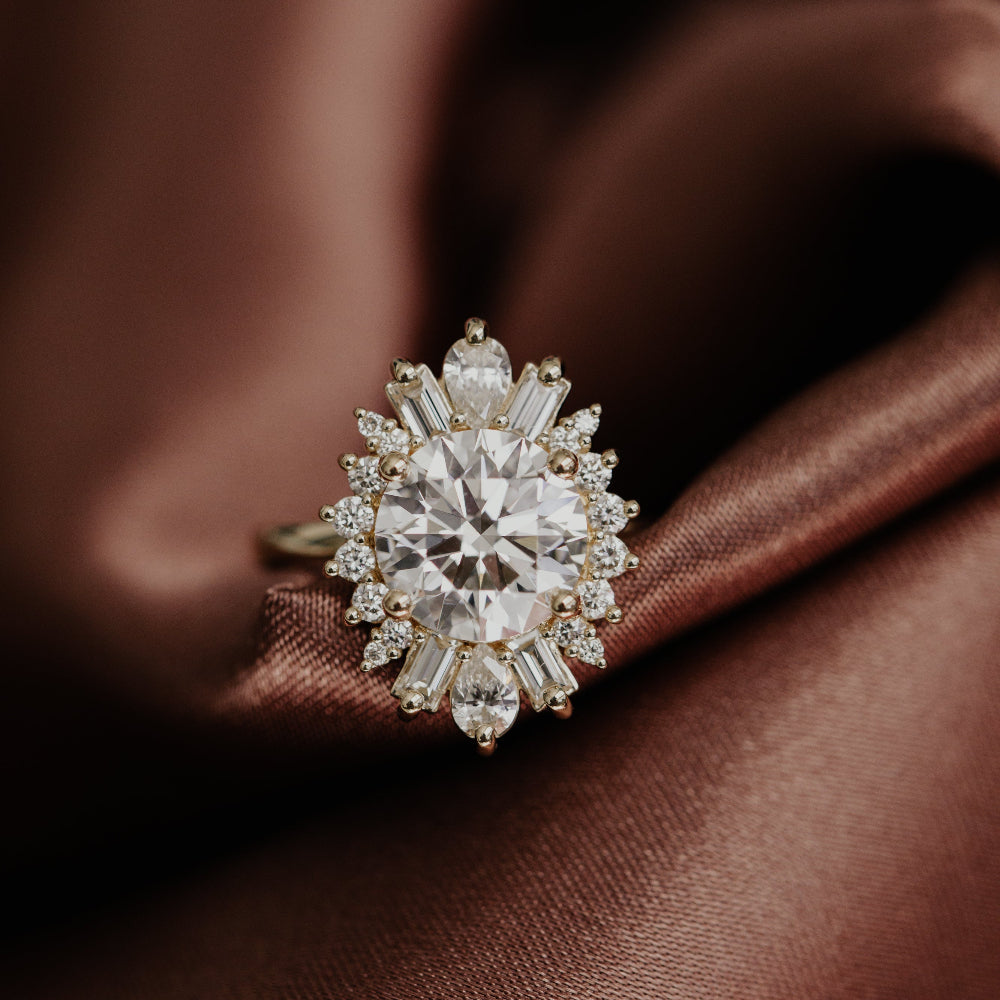 The Celeste Round Ring