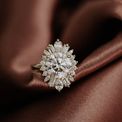 The Celeste Round Ring