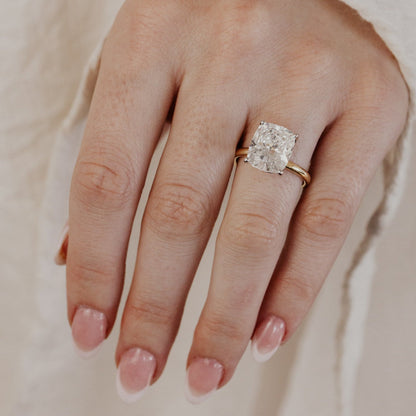 The Maeve Elongated Cushion Lab Grown Diamond Ring