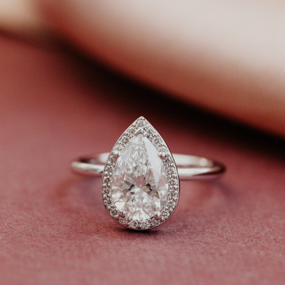 The Audrey Pear Ring