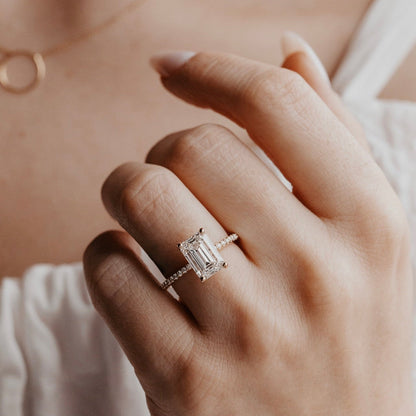 The Jenna Emerald Cut Ring