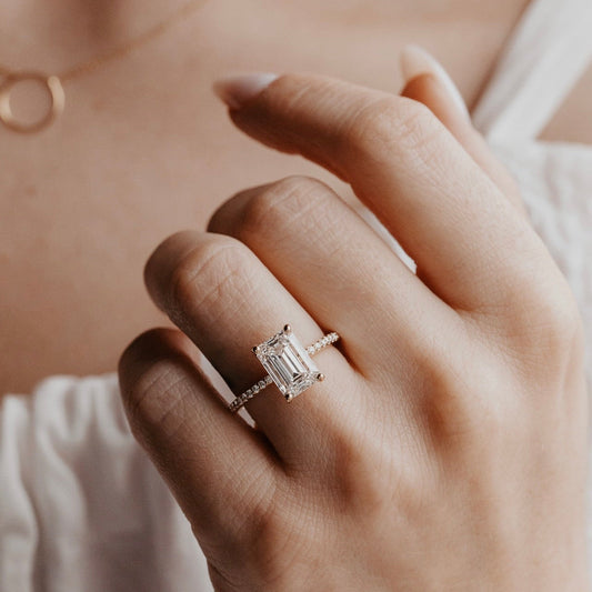 The Jenna Emerald Cut Ring