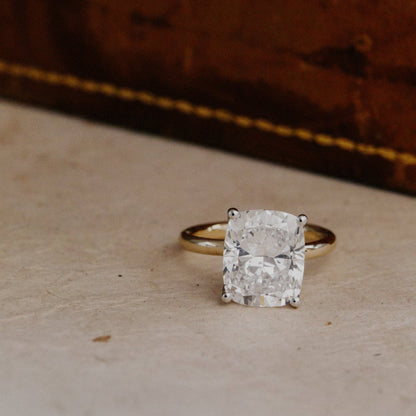 The Maeve Elongated Cushion Lab Grown Diamond Ring