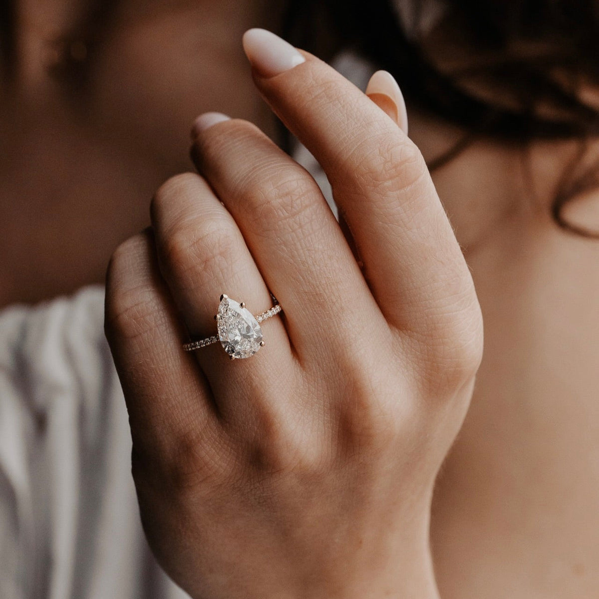 The Jenna Pear Ring