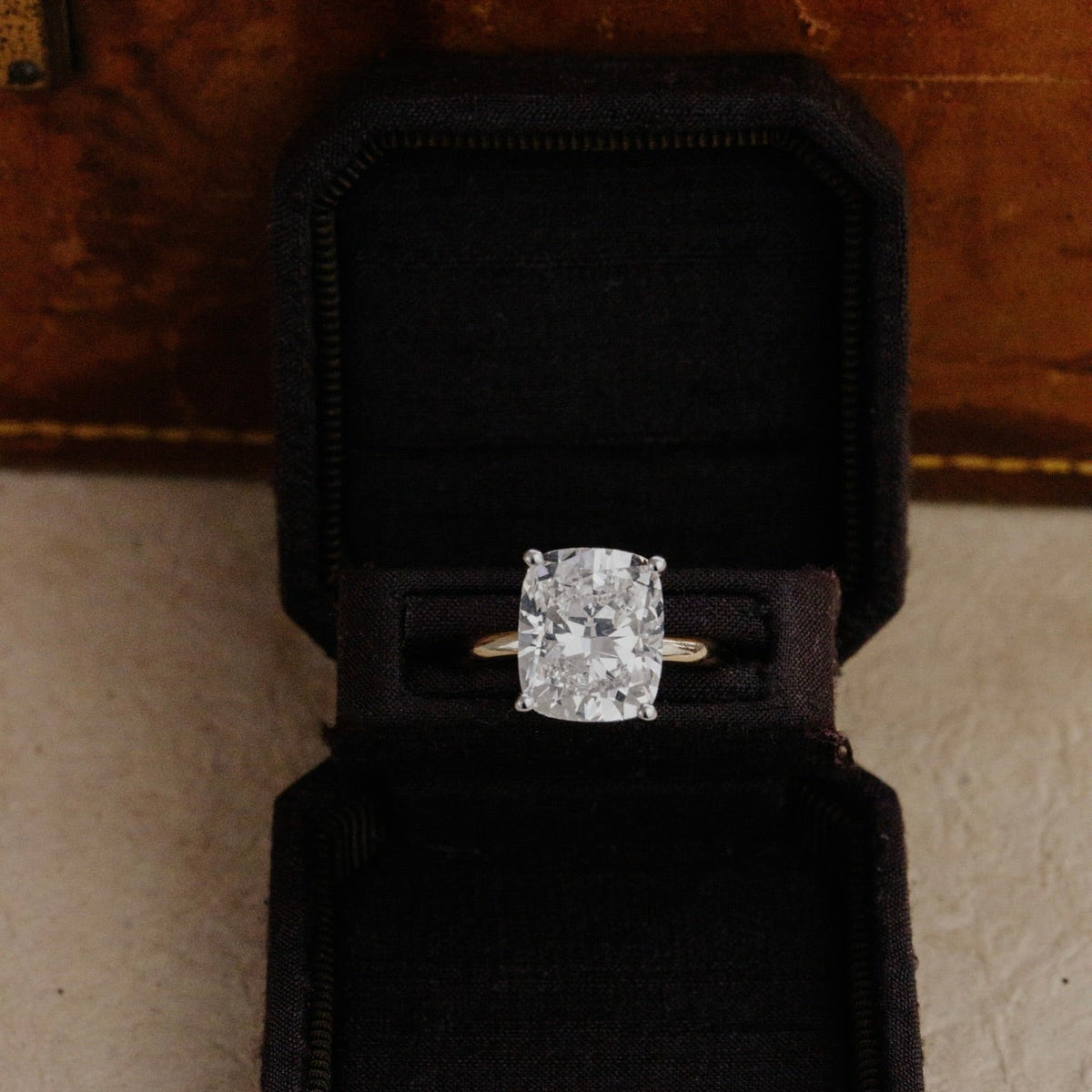 The Maeve Elongated Cushion Lab Grown Diamond Ring