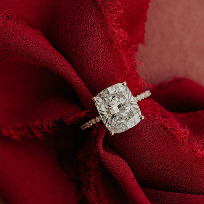 The Jenna Elongated Cushion Lab Grown Diamond Ring