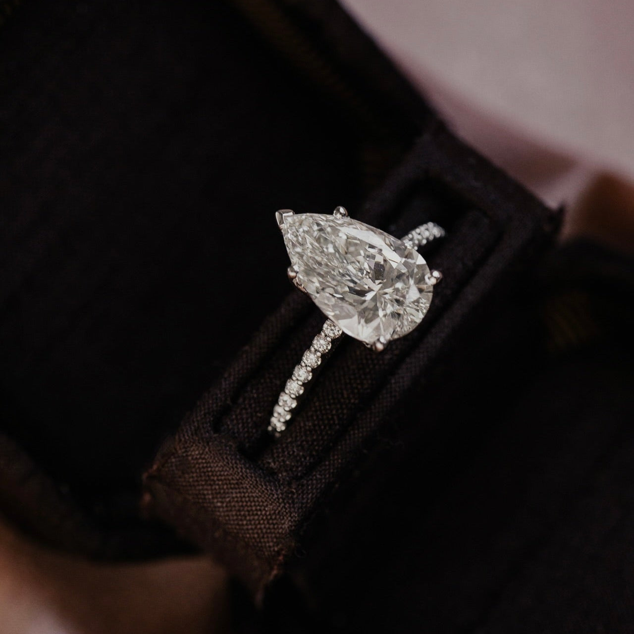 The Jenna Pear Ring